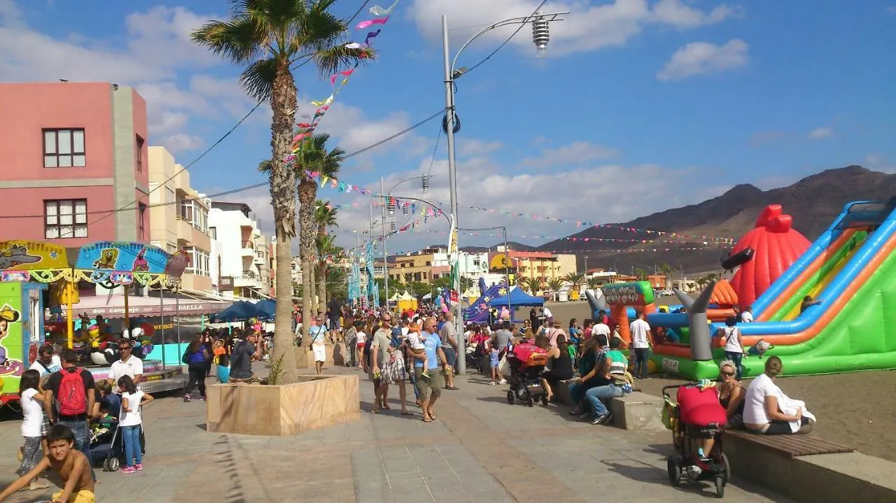 Lägenhet Beach Holiday Home Fue Gran Tarajal